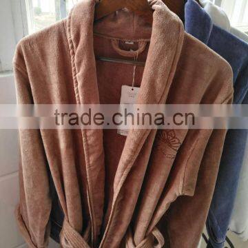 Plain Dyed Custom 100 Cotton Robe Lightweight photo-3