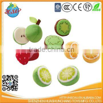 children pretend play fruit soft toy