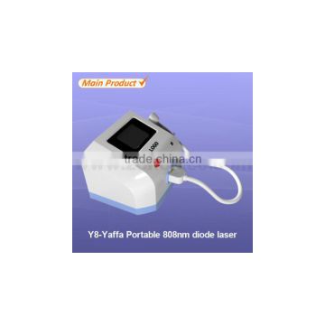 Y8 2016 best sales Professional cheap price 808nm diode laser, diode hair removal permanent