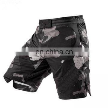 Fashion camo sublimated mma fight shorts