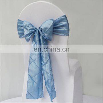 Beautiful Customized Wedding Dusty Pink Chair Sashes photo-3