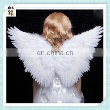 Halloween Christmas Party Children Small White Feather Angel Wings HPC-0830