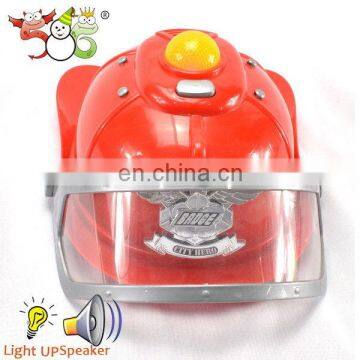 New style Best sell kid plastic fireman hat toy helmet