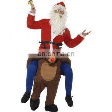 Funny Halloween Carnival Party Piggyback Ride On Reindeer Costume