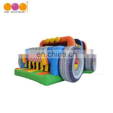 EN14960 certified child toy car theme inflatable bouncy truck bouncer for market