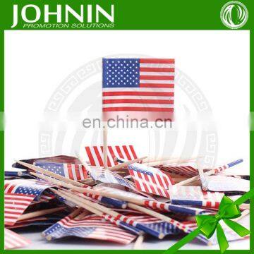 Hot sale National or Fashional Customized Toothpick Flags