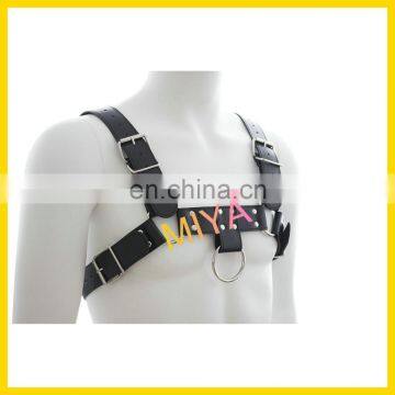 Men Leather Harness, Sexy Leather Harness, Jockstrap Thongs Corset Vest