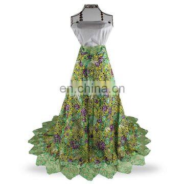 hot sale fashion new design embroidered wax with stone net lace for making dress or cloth s170727002
