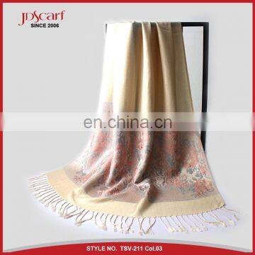 New design viscose pashmina shawl hijab muslim scarf