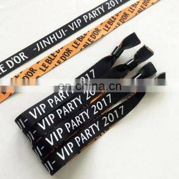 Custom Fabric Wristband Locks Woven Bracelet 1.5x35cm photo-4