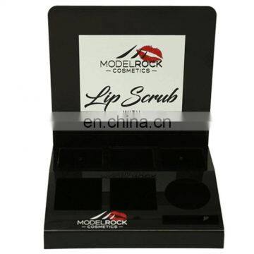 Factory custom assembled pmma lipstick holder plexiglass lipstick display stand acrylic lipstick display