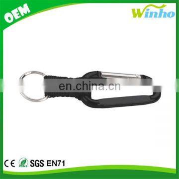 Winho Anodized Carabiner With Nylon Strap photo-3