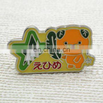 high quality enamel pin badge with cute cartoon pig lapel pins