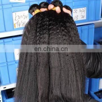 Full Cuticle 6A Natural Color Unprocessed Wholesale 100% Brazilian Sewing Machine Hair Weave For Sale photo-4