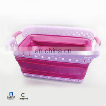 2018 Large Capacity Collapcible Laundry Basket Foldable Storage Basket