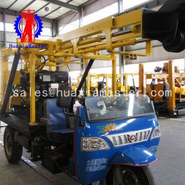 XYC-200A Tricycle-Mounted Hydraulic Rotary Drilling Rig Water Well Drilling Rig photo-5