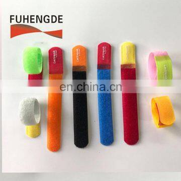 Wholesale 100 Nylon Hook Loop Punching Straight Magic Cable Tie, Wire Straps photo-2