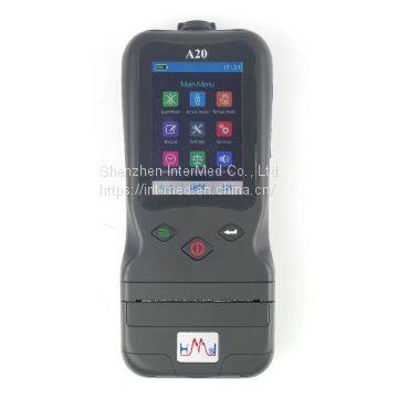 Police Professional Breath Alcohol Analyzer A20 with Built-in Printer for Car