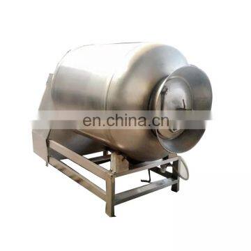 Industrial vacuum tumbler for meat poulrty processing