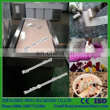 Competitive price Com Cold Stone Marble Slab Top Fry Ice Cream Plate|Frying Yogurt Pan|Fried Ice Machine