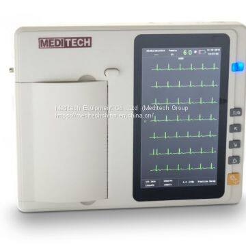 MEDITECH EKG-3A ECG device Large, Color and Touch Screen