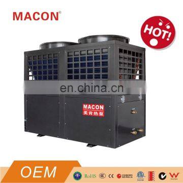 30KW EVI air source housing hot water heat pump warmtepomp for -25C outdoor