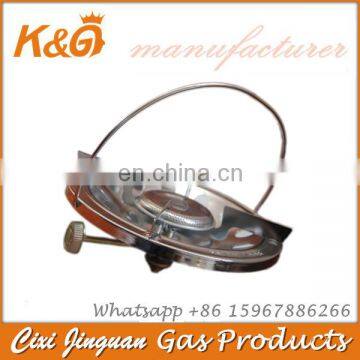 Portable Burner Gas Stove and Gas Cylinder Bottle Top Mini Camping Parts Price China Factory Kitchen LPG Accessories Best Supply