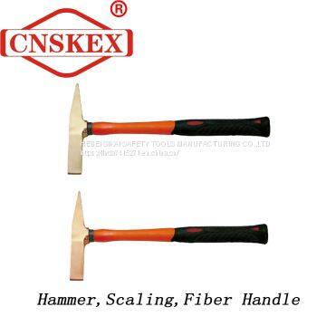 Non Sparking Tools Hammer Scaling Fiber Handle