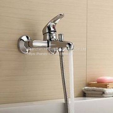 Shower Bathroom  Wall Mounted Bath Faucet