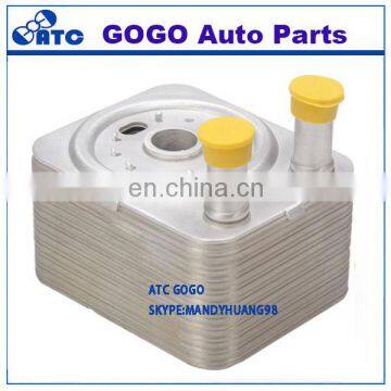 High Quality aluminum oil cooler used for Audi Q7 Q5 TT A6 A5 A4 A3 A2 VW Skoda Seat 038117021B