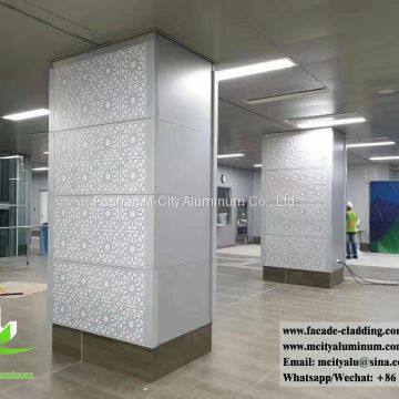 External Aluminum Wall Cladding Aluminum Facade Panels Powder Coated Laser Cut Metal Sheet photo-3