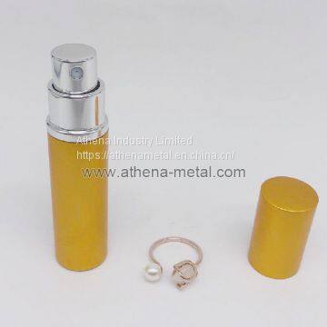 Travel Spary Perfume Bottle 5ml With Jewelry Ring Decoration Custom Perfume Bottles China OEM Perfume Cap photo-2