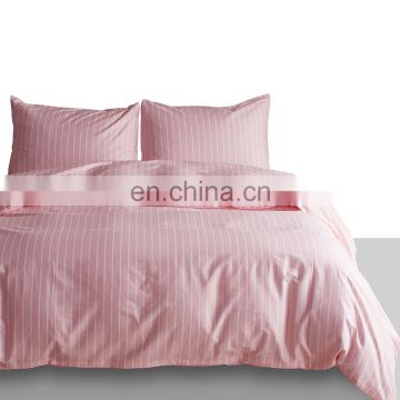 200 TC 100% Organic 3 sets Cotton bed sheet bedding set