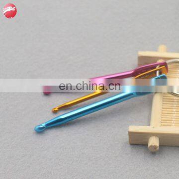 3sizes in 1 Set DIY Multi Colour Crafts Knitting Needles Mini Aluminum Keychain Crochet Hook photo-2