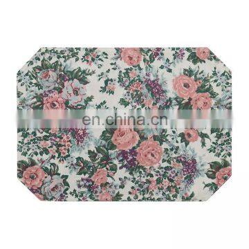 Stock Cheap Placemat Clearance , 4pcs per Set ,jacquard Design Thermal Insulation Andnon-slip Dinning Table Placemat photo-5