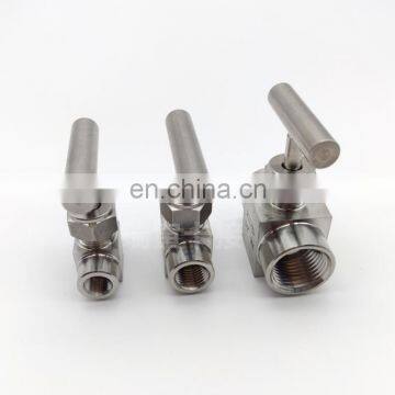 304 Stainless Steel Inner Needle Valve G1/4 One-handle Handle Flow Needle Valve photo-3