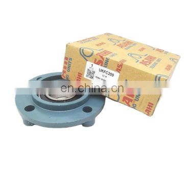 japan original price 70mm UCFC cast iron round flange housing units UCFC214 asahi pillow block bearing FC214