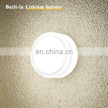 Round Hotel Bedroom Boundary Indoor Remote Control Led Night Light Flat Panel Wall Light Wireless Light photo-6