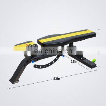 High Quality Strength Machine Gym Equipment Workout Weight Gym Bench Adjustable photo-2