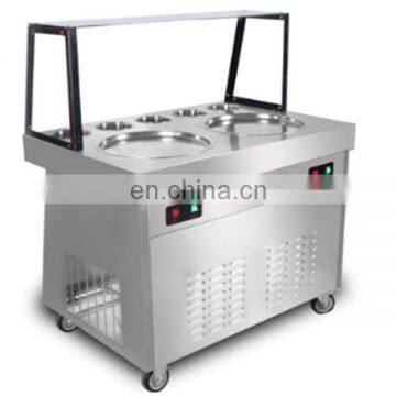 Instant Thailand fried ice cream roll machine fry ice cream machine