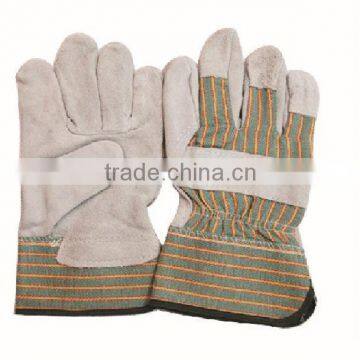 cheap leather gloves/cow leather working gloves