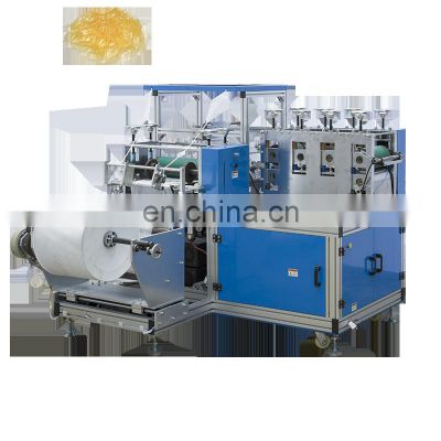 High speed disposable shoe cover making machine