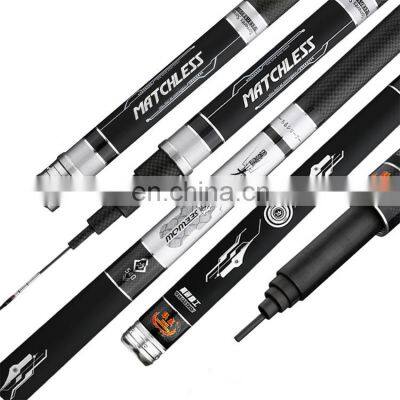 Wholesale High Density Heavy Carbon Cloth Long Carp Rod Telescopic Fishing Rod