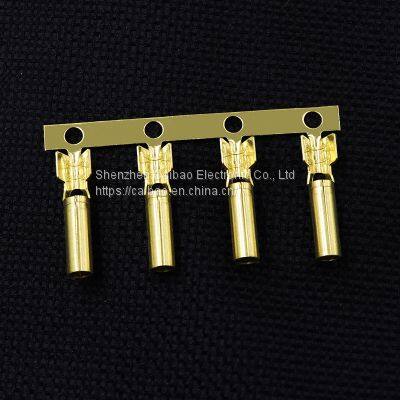 2.3 Waterproof Connector Female Round Tube Wire Terminals Copper Cable Crimping Lug for Power photo-3