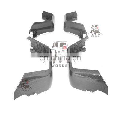 G WAGON W463 G63 Carbon Finber Over Fenders for G Class W463 4*4 G800 G900 G63 G65 Fender Flares Carbon Fiber photo-3