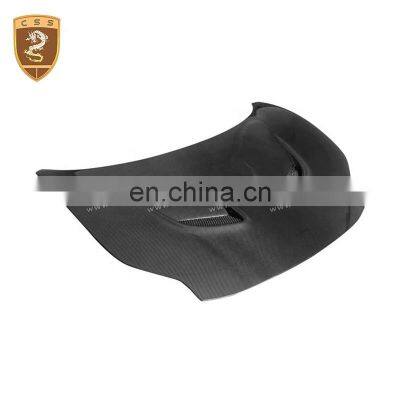 Black Sails Style Carbon Car Engine Cover Vents Hood Bonnet For Ferrari 458 photo-5