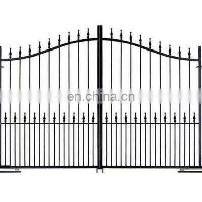 XINHAI Galvanized gate&fence  Zinc steel gate wrought iron gate