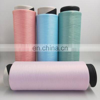 Professional Supplier Colorful Polyester Yarn 150 Dty Polyester Dty Yarn Polyester 150/48