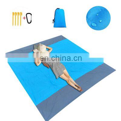 2021 Latest Outdoor Picnic Mat Waterproof Foldable Pocket Beach Mat Camping Picnic Blanket