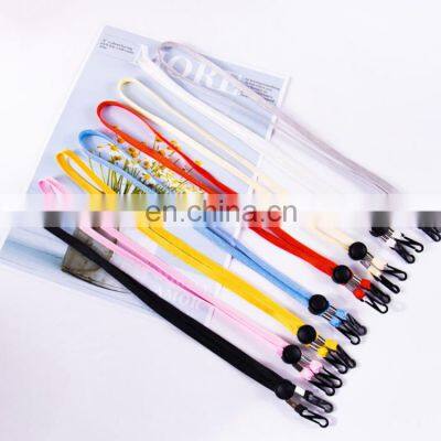 China Factory Polyester Custom Logo Colors Adjustable Lanyard Kids For Masking